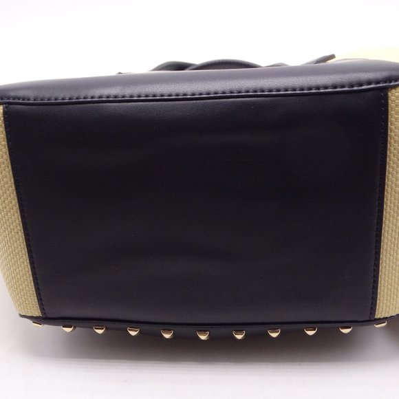 Phoebe Black Large Faux Leather Bucket Bag & Wallet New Retail Set 856 - Picture 6 of 9